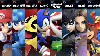 Super Smash Bros. Ultimate - Team Legends vs Team Fighter Pass 1