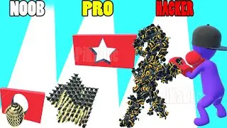 NOOB vs PRO vs HACKER in Hive Runner 3D