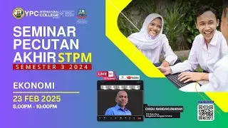 PECUTAN AKHIR STPM 2024 SEM 3: EKONOMI