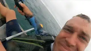first Adventure on my kayak on the open ocean