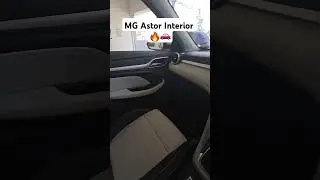 MG Astor interior 🔥 | MG Astor Top Model 2025 🚗 | #shorts #shortvideo #viral #mgmotorindia #astor