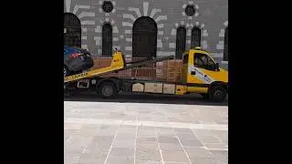 What is this car removal truck doing? #car #carremoval