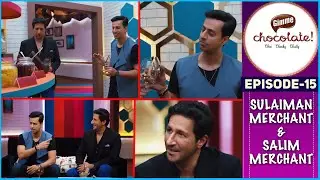 Sulaiman Merchant and Salim Merchant Making a No Bake Chocolate Fudge,Chocolate Dome  Zeba Kohli #15