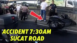 ACCIDENT 7:30am  SUCAT ROAD PHILIPPINES 
