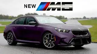 New BMW M5 Sedan 2025 - Techno Violet! Interior | G90 | Rain Drift