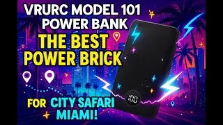 BEST Power Brick for Miami Pokemon Go  Safari!  VRURC Model 101 Power Bank