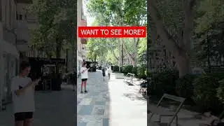 Tbilisi Virtual Tour - Walking along Chavchavadze Avenue #shorts | 03