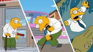 Les MORTS les PLUS TROUBLANTES du VIEIL HOMME TAUPE dans Les Simpson
