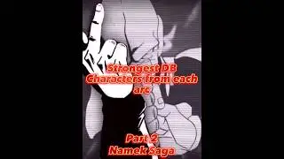 Namek Saga's Strongest Characters #anime #dragonball #edit #shorts