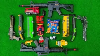 Mengumpulkan mainan tembak tembakan shot gun, nerf gun, blaster gun, bullet gun, space gun, sniper