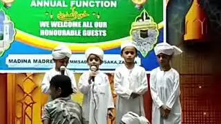 Bachcho Ka Mukalima | Tajweed Ki Ahmiyat Par Pyara Paigham | Madina Madressa | Annual Jalsa 2025