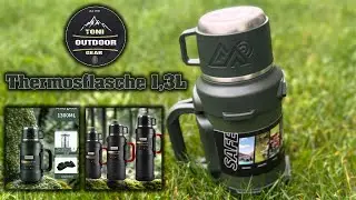 Temu Thermosflasche 1,3L f&uuml;r Outdoor  #thermos #flasche #outdoor #outdoors #kahne #trinken  #temu