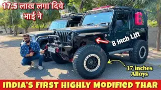 India’s First Highly Modified Mahindra Thar | Detailed Review with @imabhishekkaushik