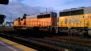 Union Pacific MRVSJ & Altamont Commuter Express at Santa Clara