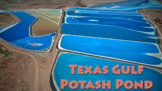 POTASH EVAPORATION POND, Intrepid Mine, Moab Utah