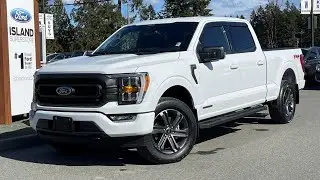 2023 Ford F-150 XLT PowerBoost Full Hybrid + NAV, 6 1/2 Foot Box Review | Island Ford