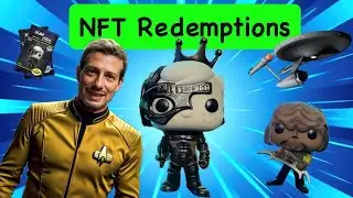 FUNKO Star Trek : TNG NFT Redeemables Unboxing Episode #nft