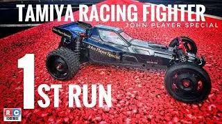 Tamiya Racing Fighter 1st Run | DT03 | What Hop-ups to use | John Player Special