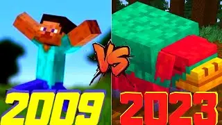 👉Evolution of Minecraft update (2009-2023) trailers👈