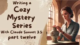 Cozy Mystery series part 12 - write my novel with me - with Claude Sonnet 3.5