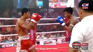 Best Boxing Dom Keoda Vs Thai, 12 Oct 2019, Kun Khmer Boxing