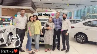 Taking Delivery Of Our New Car ❤️🧿 // HONDA AMAZE // Part - 2  // DS VLOGS //