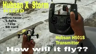 Hubsan H122D X4 Storm with the H501S Transmitter