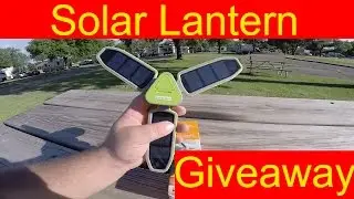 Suaoki Solar Camping Lantern Review & Giveaway