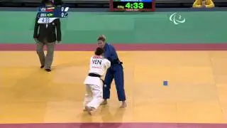 Judo - VEN versus BRA - Women -63 kg Bronze Medal Contest A - London 2012 Paralympic Games