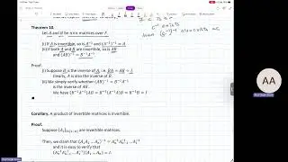 Linear Algebra | Lecture 4