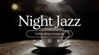 Jazz Relaxing Music ~ 4K Cozy Spring Coffee Shop Ambience 🌸 Smooth Jazz Instrumental Music for Work