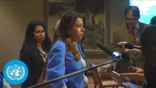 UAE on Israel/Gaza - Security Council Media Stakeout (8 October 2023)