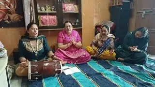 🙏🌺🙏 लाल रंग चढ़ेया गुलाबी रंग चढ़ेया 🙏🌺🙏