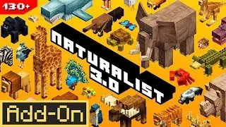 Naturalist Add-On | NUEVO ADDON PARA MINECRAFT BEDROCK 1.21+ 2026 MARKETPLACE NEW.