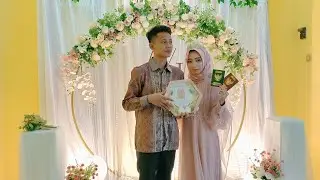 Proses Pernikahan  Sederhana A & J, Semoga Menjadi Keluarga SAMAWAH