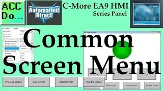 Build Intuitive C-More EA9 HMI Menus That Operators Actually Use