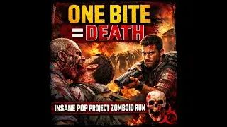Zomboid Insane Pop | Every Mistake is Fatal