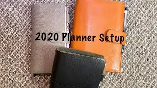 2020 Planner System Setup // A6 Stalogy, B6 Stalogy and Hobonichi Weeks