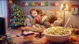 🎄Салатный Рай | Анатомия 1 января 🎄
