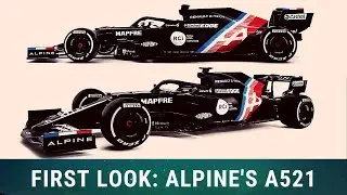 Первый взгляд на Alpine A521 2021 года: представлена ​​предварительная окраска &mdash; F1 News 14.01.2020