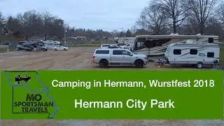 Camping in Hermann Missouri | Hermann City Park | Wurstfest