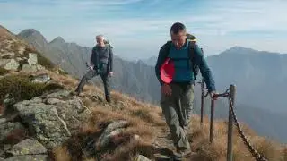 Val Grande, salita al Pedum.