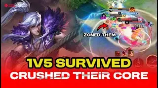 1v5 and I Didn't Di*e?! 🔥 | Gao Midlane Magic Tank Destroys Core Heroes