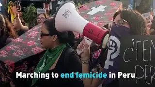 Marching to end femicide in Peru