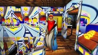 Subway Surfers Atmosphere Mod in Granny | Endless Horror Run