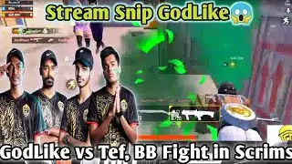 🇮🇳GodLike vs TEF 4v4 Fight 😱| Shadow 1v2 Tef | Big Brother eSports Stream Snip GodLike 😤
