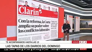 LOS DIARIOS DEL D&Iacute;A 22/2: REFORMA LABORAL + VIGILIA POR LOS PRESOS DE VENEZUELA + AFA