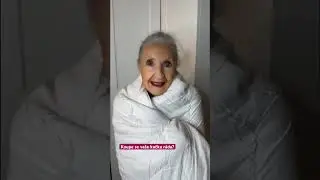 Když chce babička vykoupat kočku