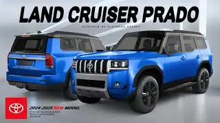 TOYOTA LAND CRUISER PRADO 2024-2025? REDESIGN | Digimods DESIGN |