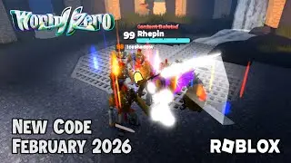 Roblox World Zero New Code February 2026